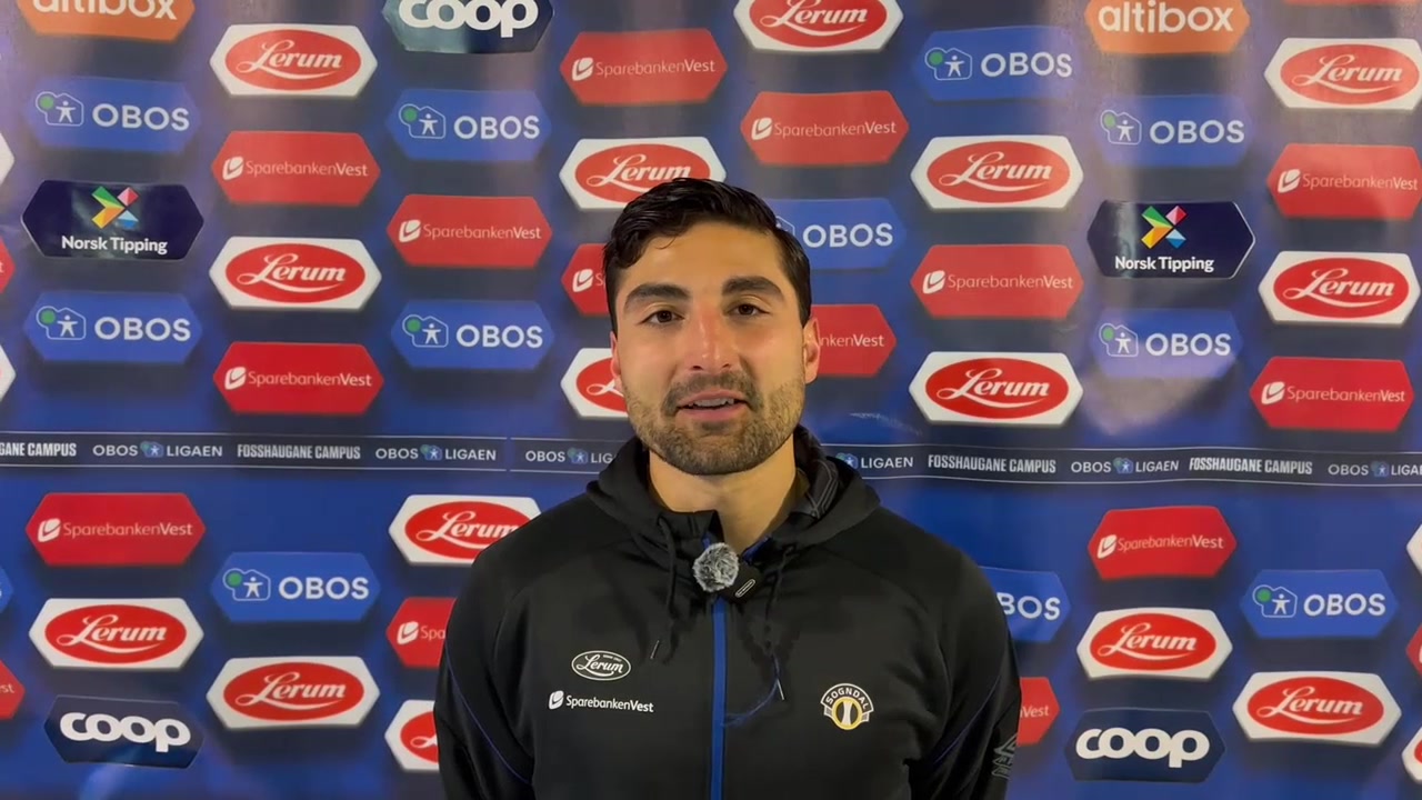 Daniel Arrocha etter Mjøndalen